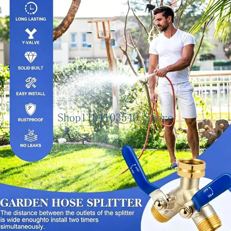 Picture 4: 02DC 2 Way Hose Connector with High Flows Capacity & Durability for Watering Systems