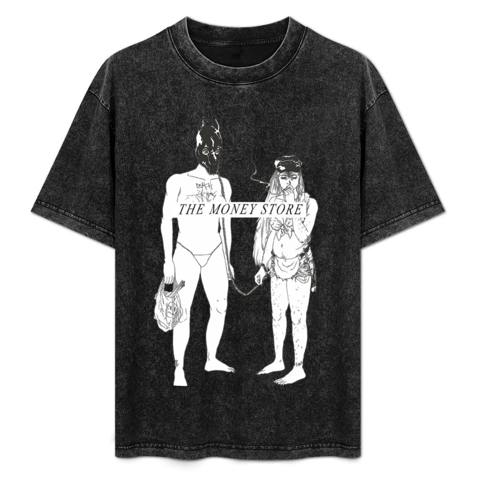 

death grips the money store album cover (censored) Essential T-Shirt korean fashion customs graphics t shirt men