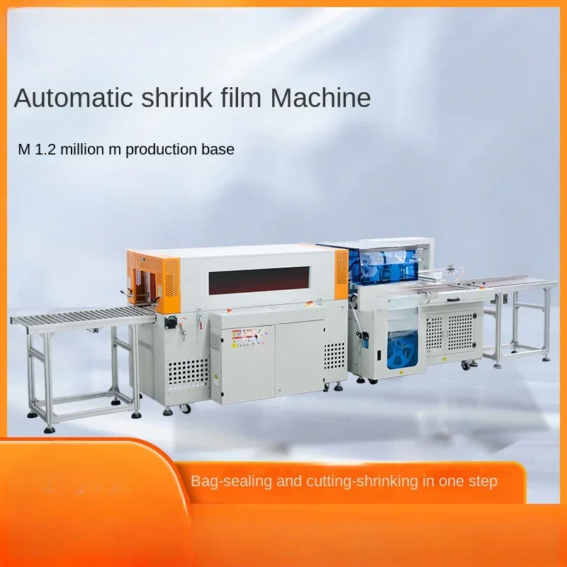 Heat Shrinkable Packaging Machine Automatic Hot Shrinkable Film Machine Plastic Sleeve Film Packing Machine