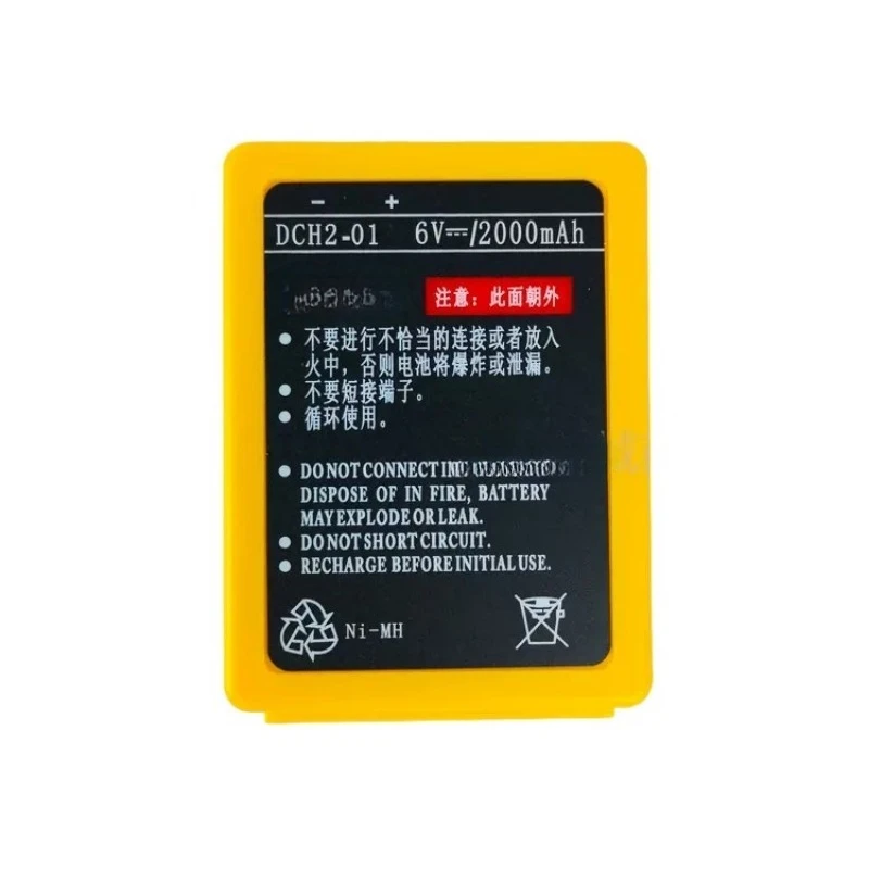 Alta calidad nuevo DCH2-01 2000mAh 6V para camión bomba Zoomlion Kaishang batería de control remoto