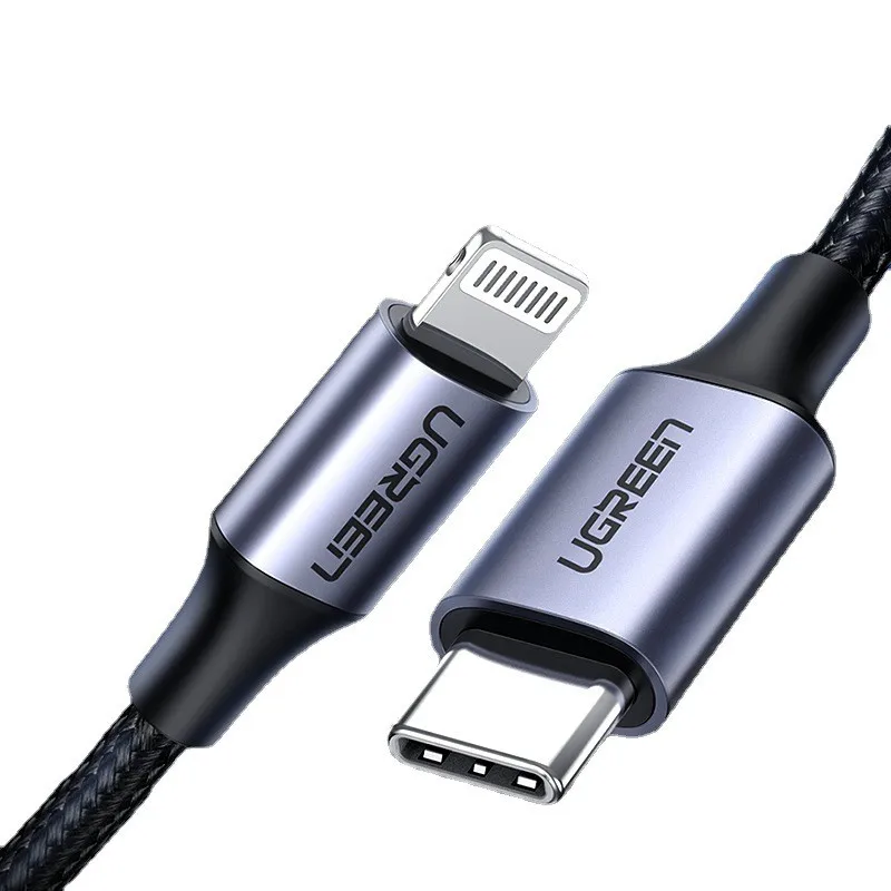 Ugreen MFi USB-C zu iPhone Ladekabel für iPhone 13 12 Mini Pro Max PD 18W 20W Schnelllade- und Datenkabel für