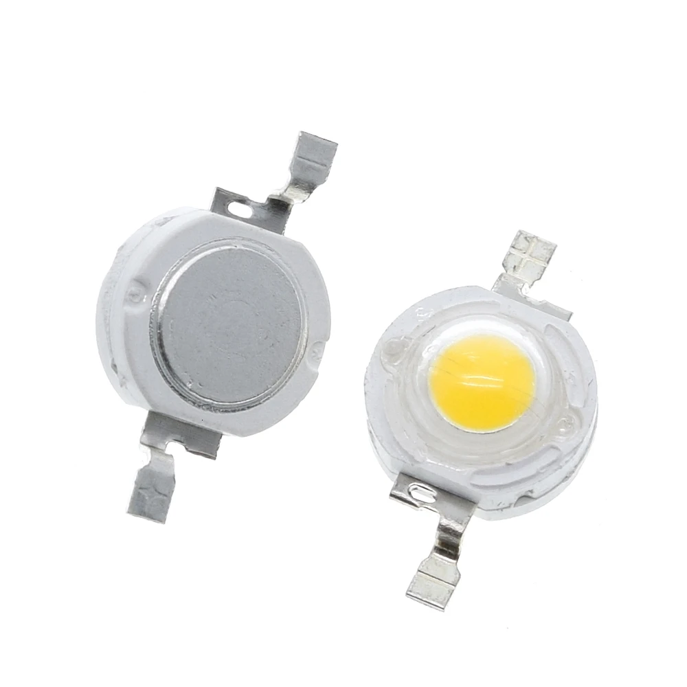 10PCS/LOT TZT  led 1W 100-120LM LED Bulb IC SMD Lamp Light Daylight white/warm white  High Power 1W LED Lamp bead image 3