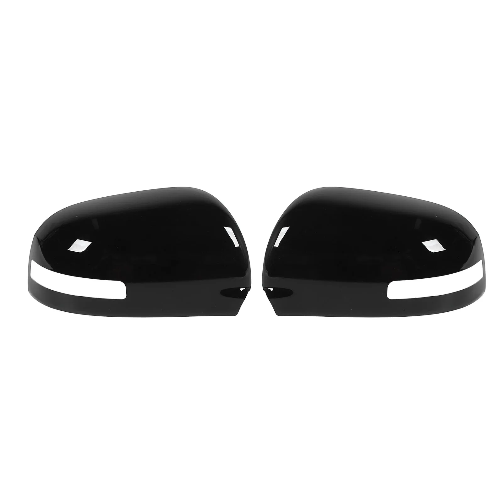 

1 Pair Cars Door Rear View Side Case Trim Rearview Mirror Caps Replacement for Mitsubishi-Outlander 2013-2019