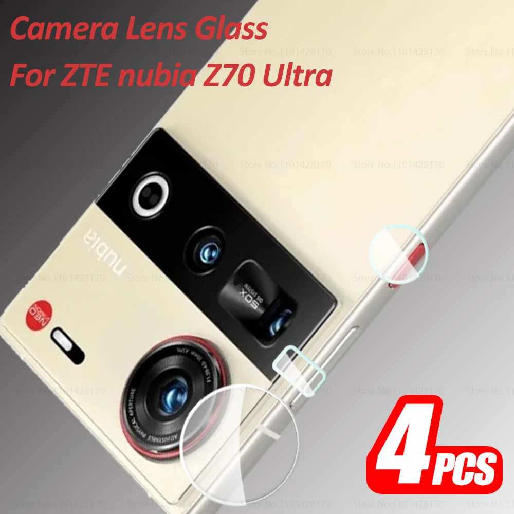 4 Set HD Camera Lens Protective Glass For ZTE nubia Z70 Ultra Lens Protector Z 70 Z60 Ultra Z60Ultra Z70Ultra 5G Back Lens Film