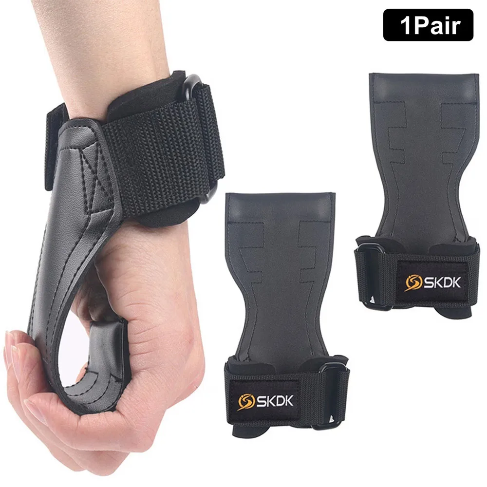1 Paar Gewichtheber-Griffpolster Crossfit Bodybuilding Handflächenschutz Kniebeugen Fitnesshandschuhe Fitnessgeräte Sporttraining PVC