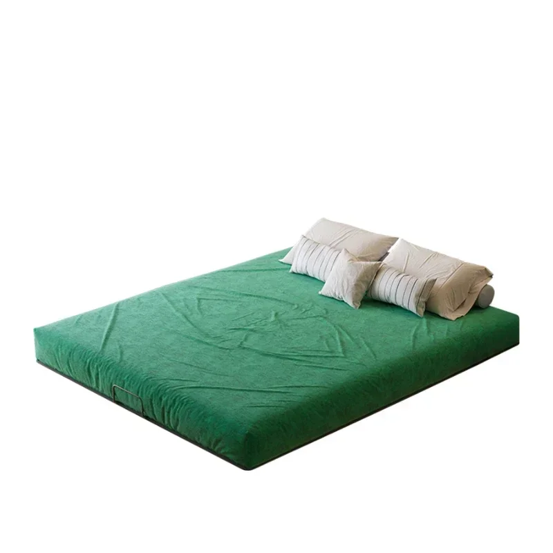 Wabi-sabi Formaldehyde-free 2023 No Headboard Carbon Steel Frame Bed FrameHot Sales