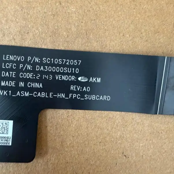 ORIGINAL FOR LENOVO THINKPAD  X1 Fold 16 LAPTOP FLEX CABLE DA30000SU10
