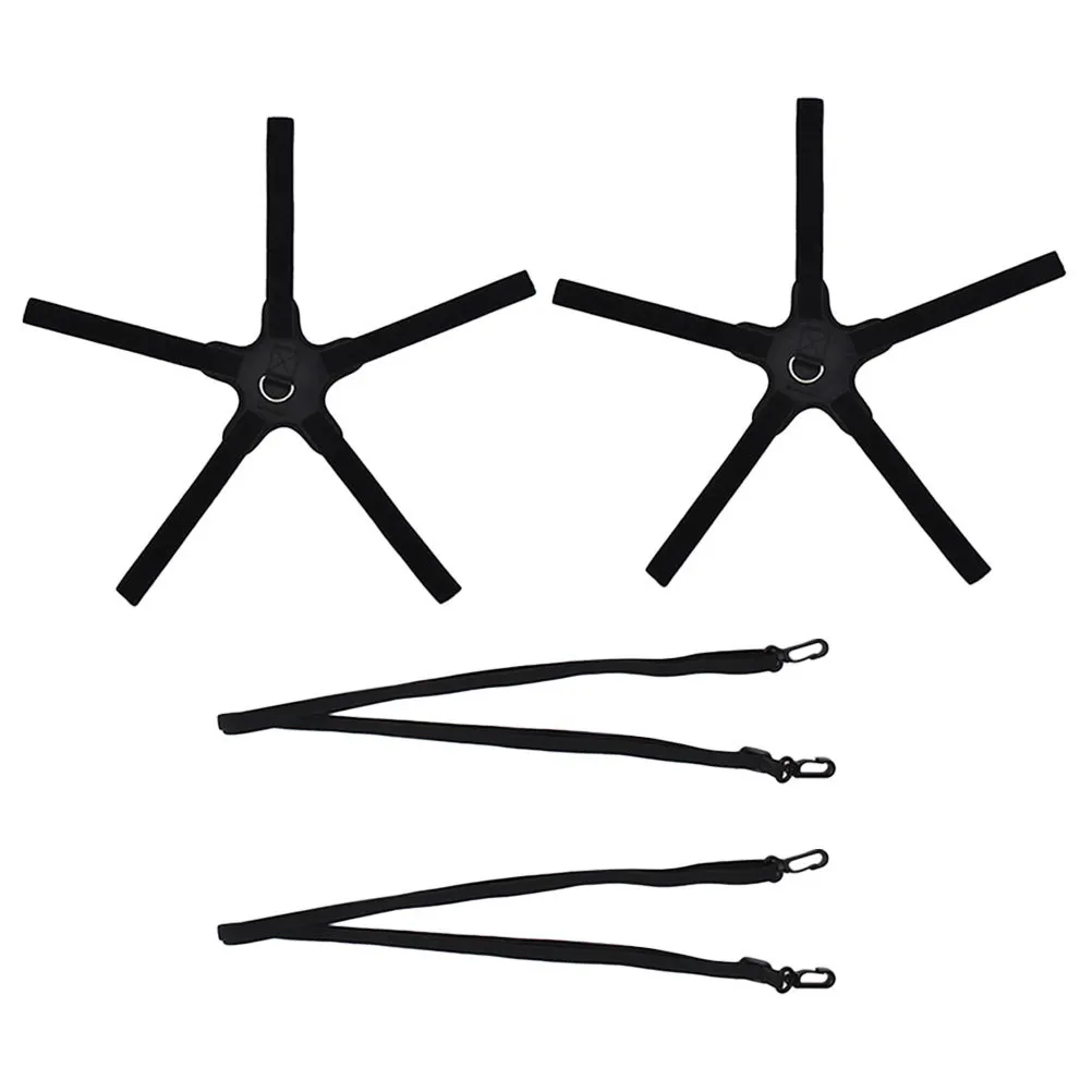 مجموعتان من أدوات ممارسة الكرة الطائرة الداخلية القابلة للتعديل للتدريب الرياضي وتنمية التنسيق بين اليد والعين متعددة الأغراض