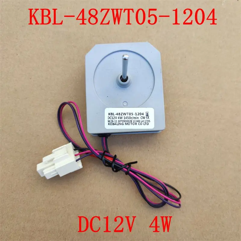 

For Electrolux Refrigerator Fan Motor KBL-48ZWT05-1204 DC12V 4W 1450r/min CW W29-11 3059900028 1204B Motor Parts