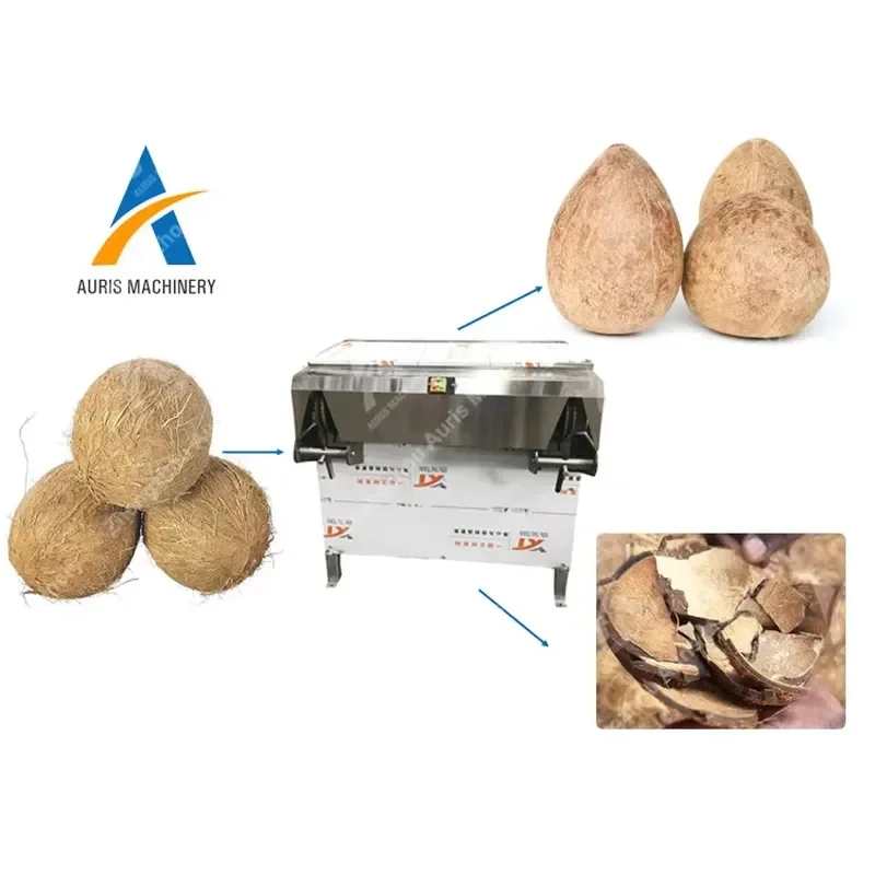 2026 Automatic Coconut Husk Remover Dried Coconut Hard Shell Peeling Machine