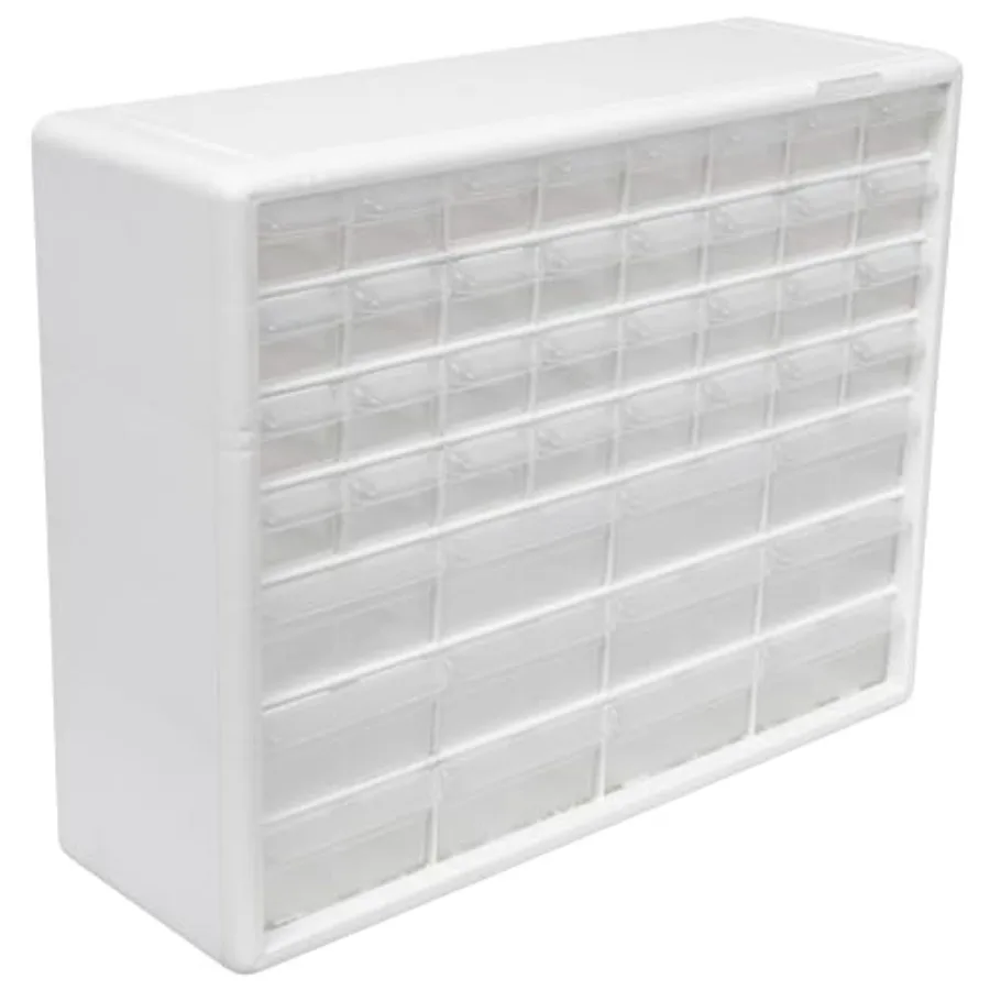 

【Spot goods】44-Drawer Plastic Drawer Storage Cabinet for Garage Organization Bead Organizer Building Bricks Storage Teacher Too