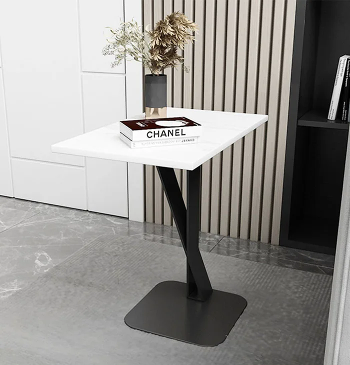 Modern White Square Shape Coffee and Tea Table for Living Room Home Furniture