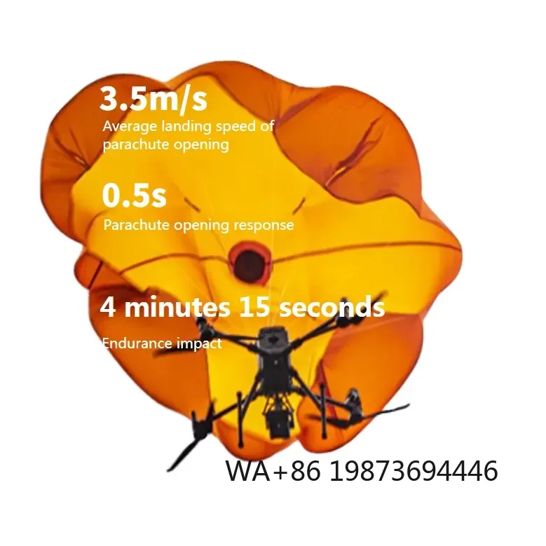 M350 Industry UAV Parachute Landing System Intelligent Reusable Safety Parachute