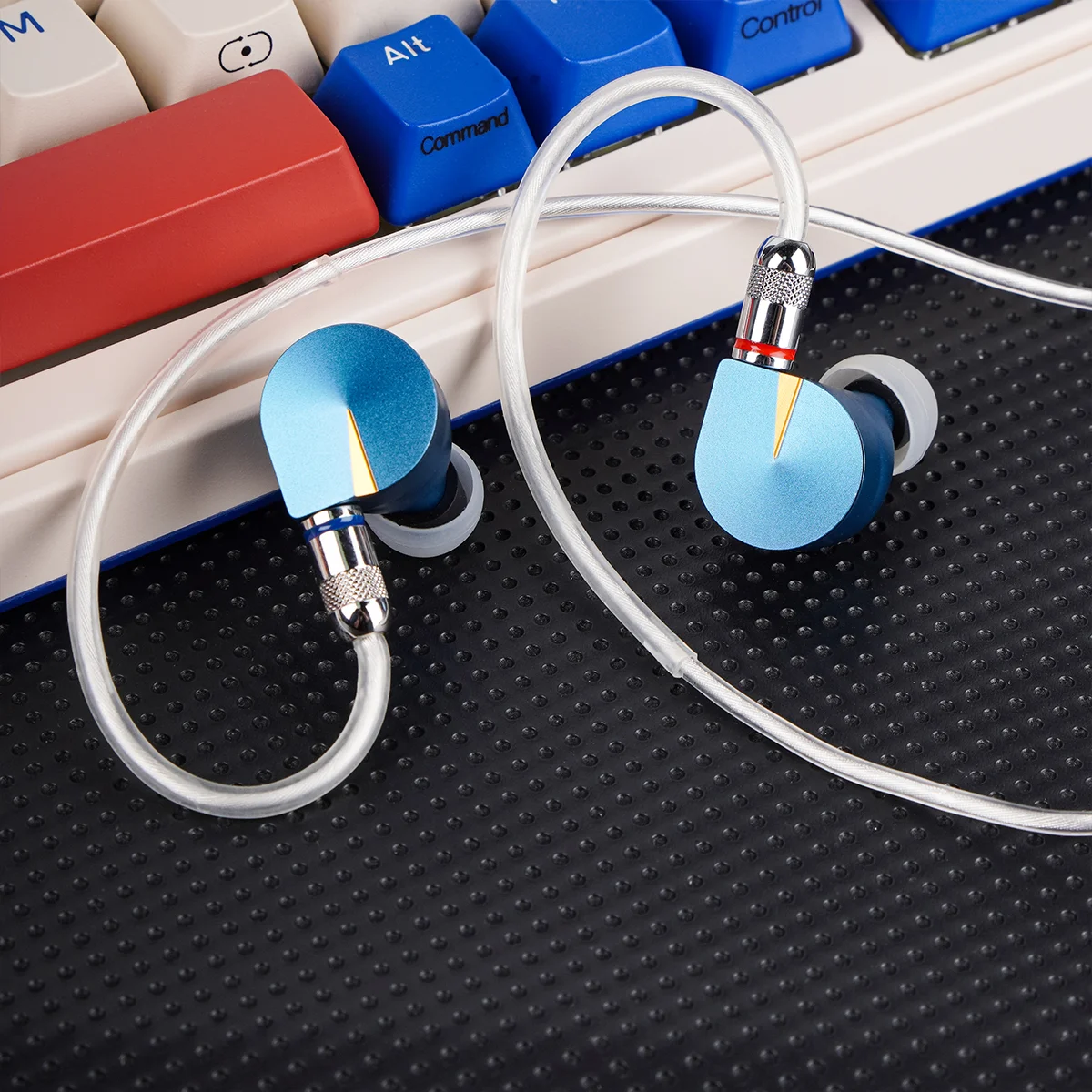 NICEHCK F1 Pro 14,2 mm vlakke membraandriver HiFi muziek CNC metalen oortelefoon 2-pins in-ear monitor IEM-hoofdtelefoon 4,4 mm gebalanceerd