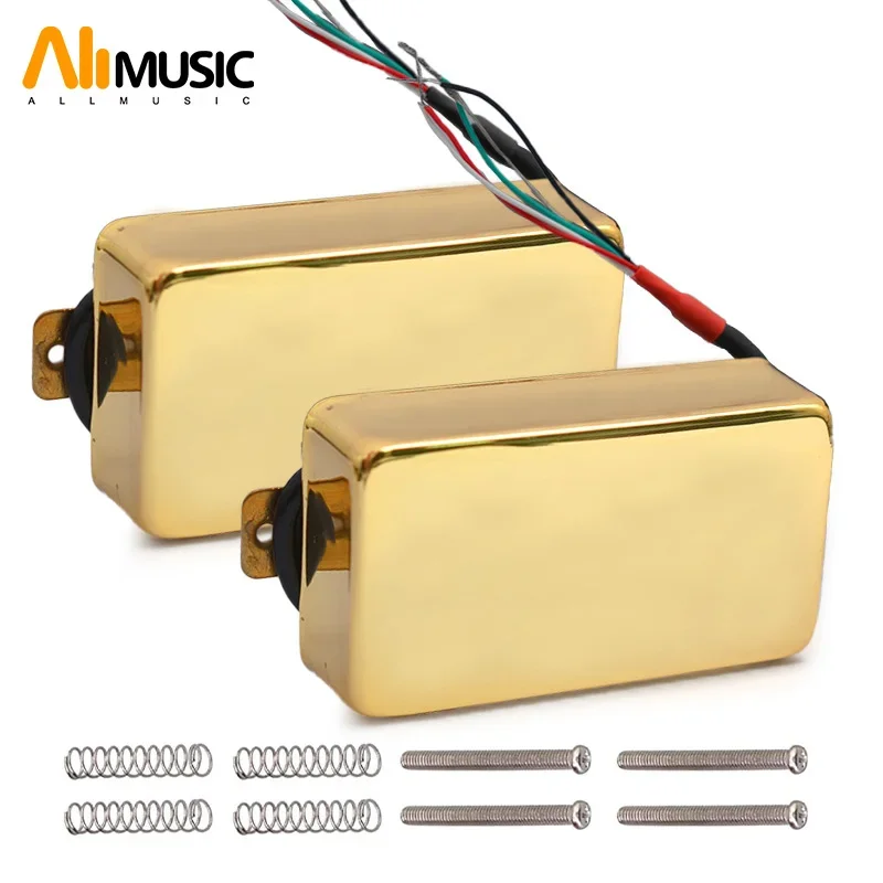 Closed Style Electric Guitar Humbucker Pickup Sealed Neck Bridge Pickup for LP Guitar Black,Gold,Chrome