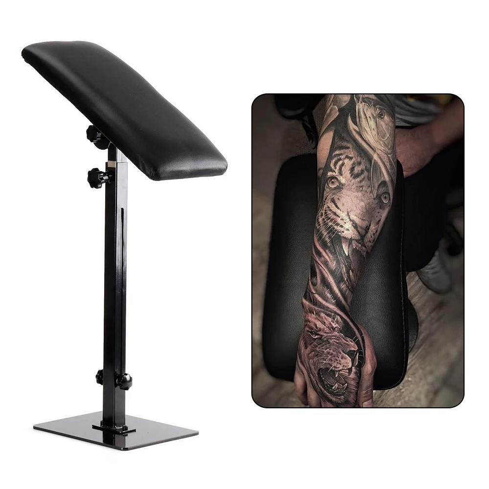 68-100cm professional Tattoo Tripod Stand  Armrest Stable Arm Leg Rest Stand Portable Adjustable Chair for Tattoo Salon Art Tool