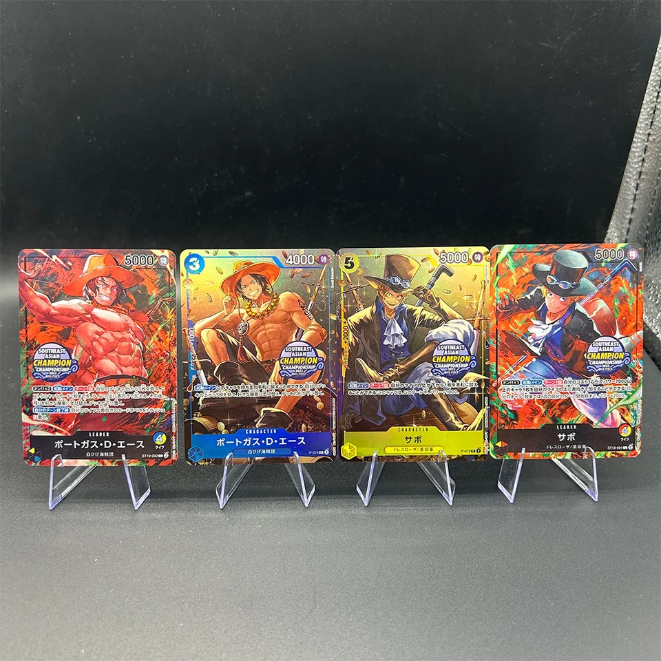 6Pcs/set Anime OPCG Collection Card 2023 Southeast Asian Champion
