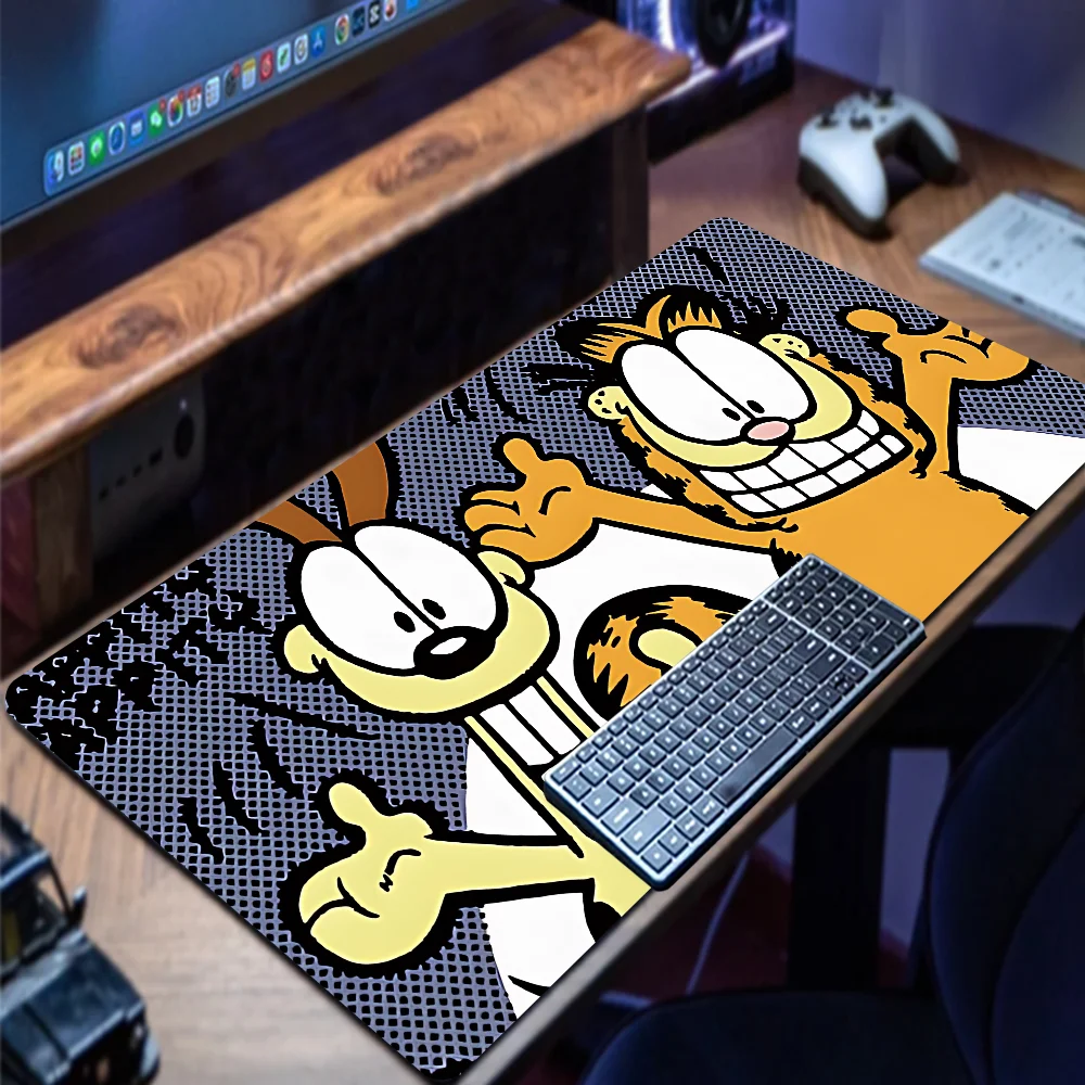 G-Garfield-S Animation Mousepad Mousepad New Arrivals Large Gaming Mousepad L XL XXL Gamer Mouse Pad Size For Keyboards Mat