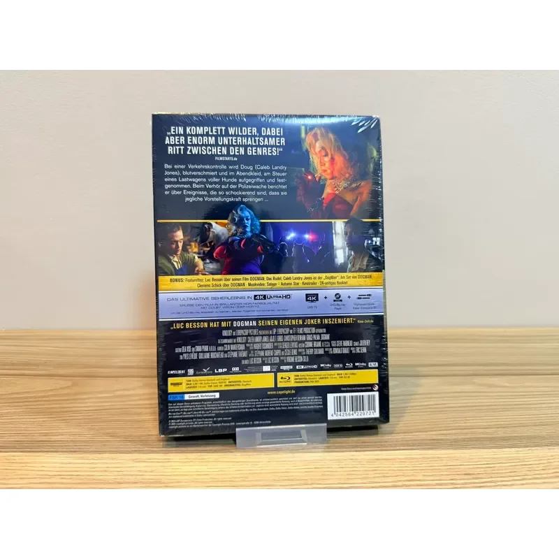 German 4K Blu-ray Book Dog God Type A Edition High Definition Movie Collection