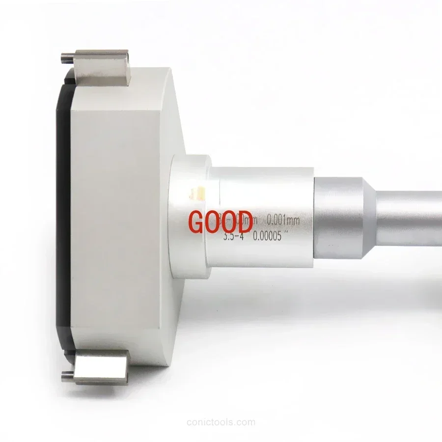 87-100mm Inside Micrometer 3 Point Internal Micrometer with wireless data