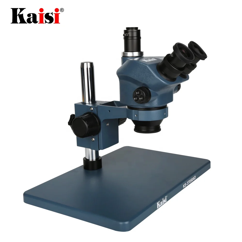 7X-50X Kaisi 37050AD Binocular Trinocular Microscope For Mobile Phone  Repair