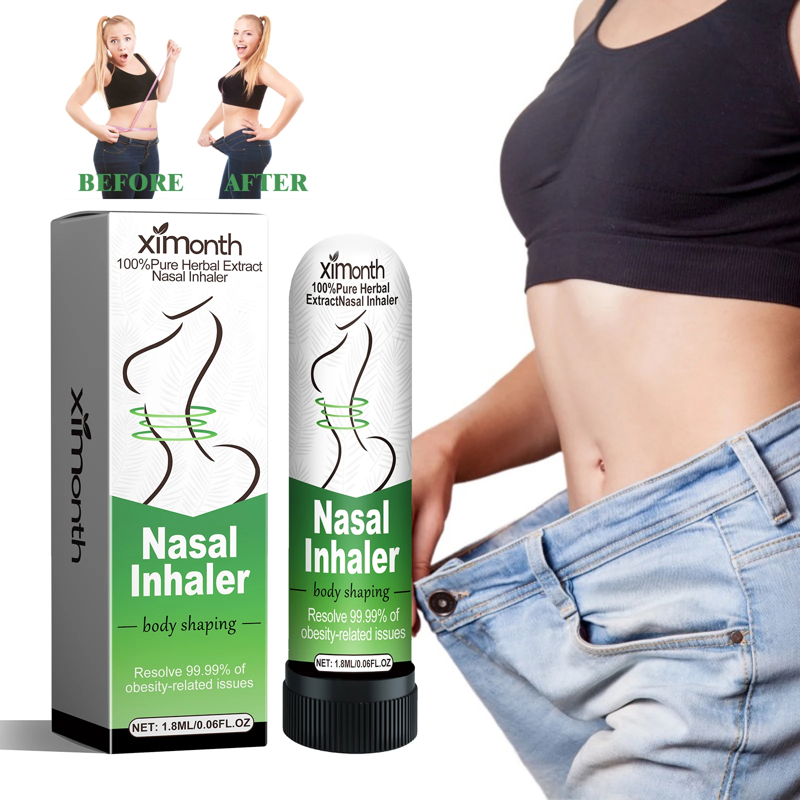 Herbal nasal suction stick Herbal formula is gentle and skin-friendly, convenient for daily care, light and nourishing the body