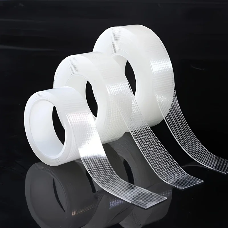 

Super Strong Double-Sided Nano Tape, 39.37-118.11 Inches, Transparent Removable, Waterproof-Household Essential Adhesive