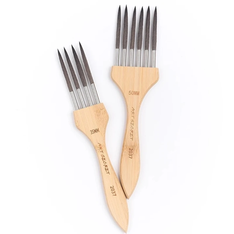 Pennelli a più denti a dente