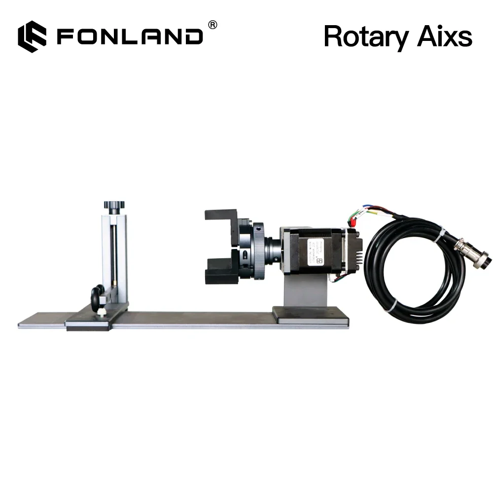 Fonland DAJA Rotary Axis with Integrated Driver Fiber Laser Engraver Marking Machine Rotation Tool for Cup Ring Marking