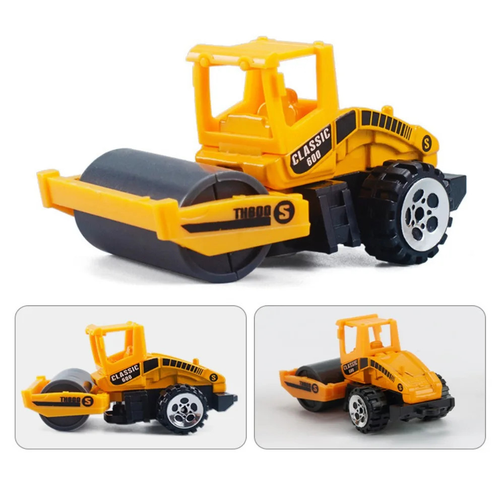 3pcs/set New Mini Children Alloy Tractor 2 Styles Children Collection Gifts Tractor Model Car Engineering Car Model for Boys