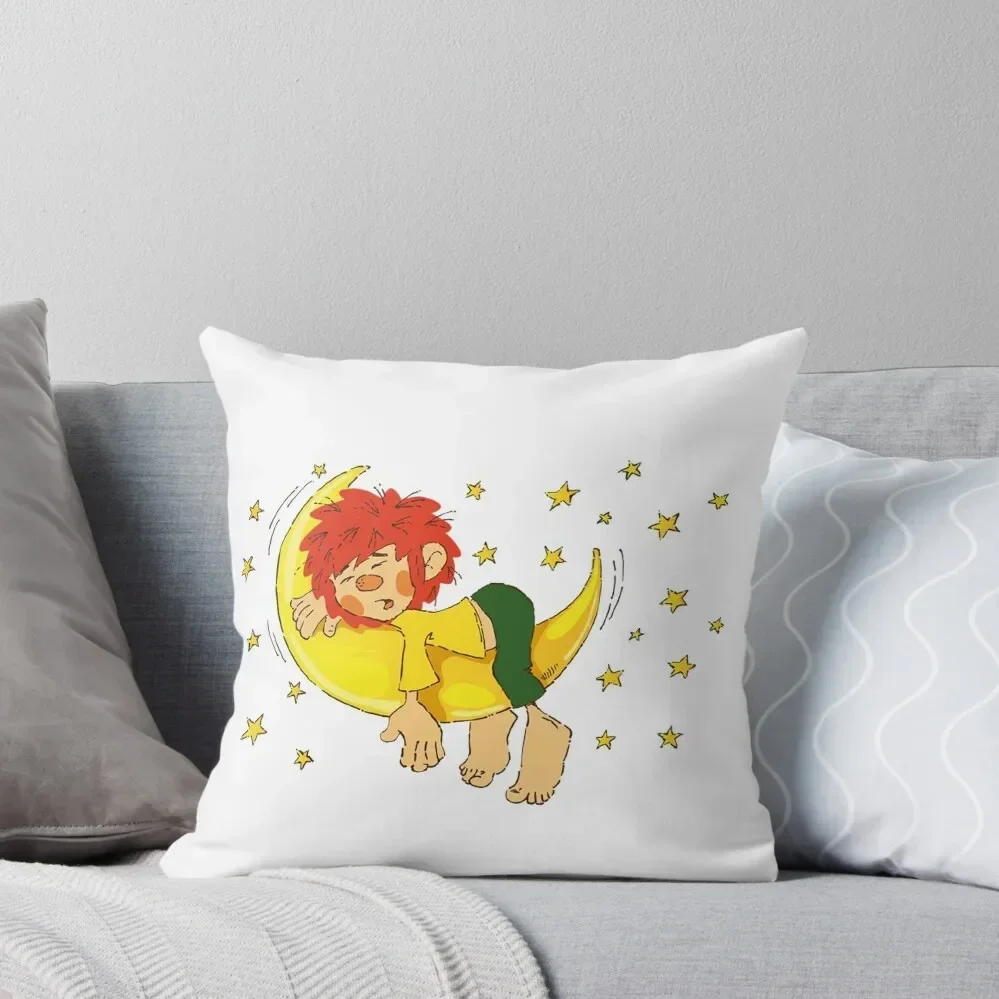 

Pumuckl mit Mond und Sternen Throw Pillow Throw Pillow Covers covers for pillows pillow