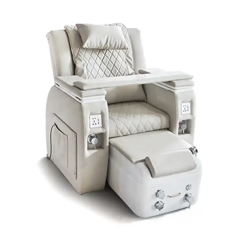 Electric massage eyelash manicure sofa, nail salon foot chair foot bath sofa