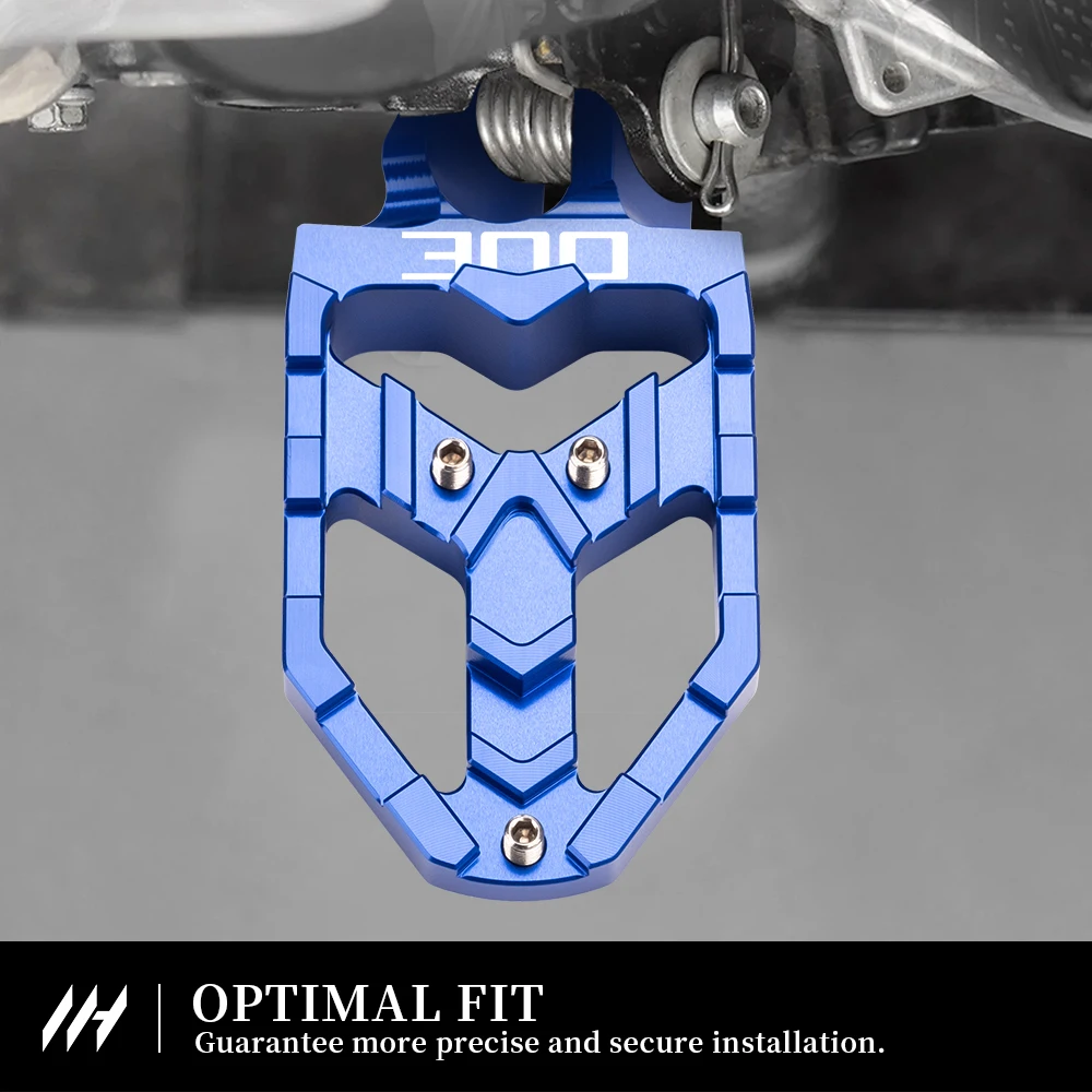 Motorcycle Offset Extender Foot Pegs For TE300i 2018-2023 TX300i 2020-2023 TE300/TX300/FX300 2017-2023 Accessories (Black)