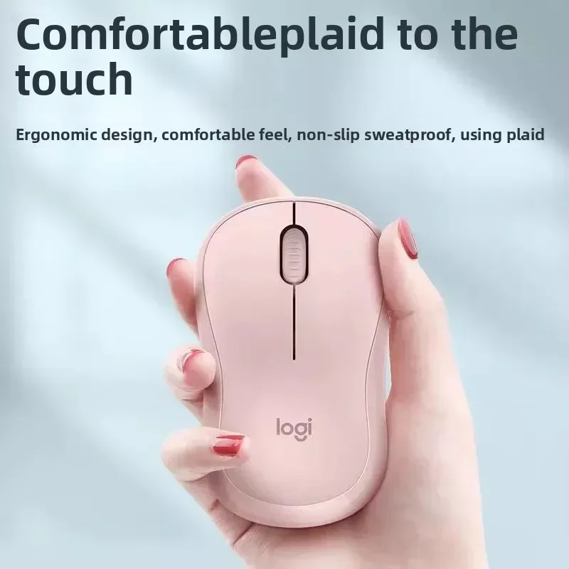 Logitech M221 Mouse wireless bluetooth per ufficio mouse muto per laptop mouse per computer desktop domestico