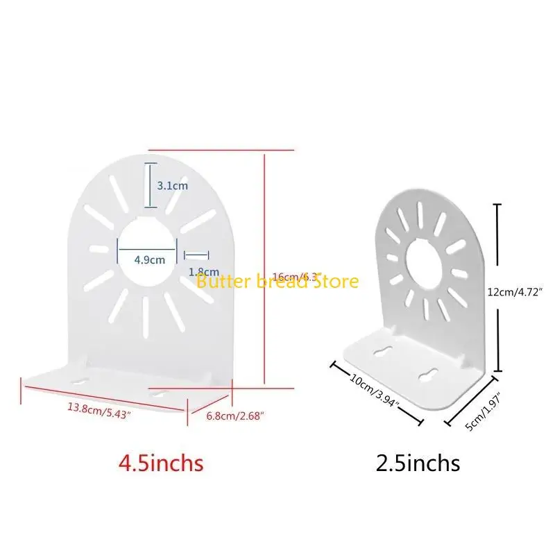 W89C Dome Camera Wandmontagebeugel Stand metalen houder voor w/ schroeven gemakkelijk te
