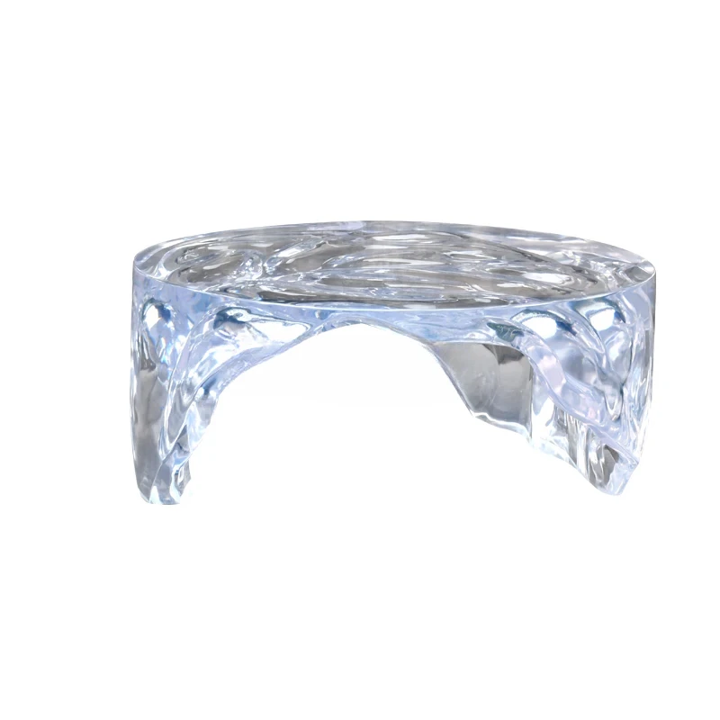 

Итальянский креативный художественный журнальный столик, простая модель гостиной, светлый роскошный журнальный столик, минималистичный чайный столик из смолы