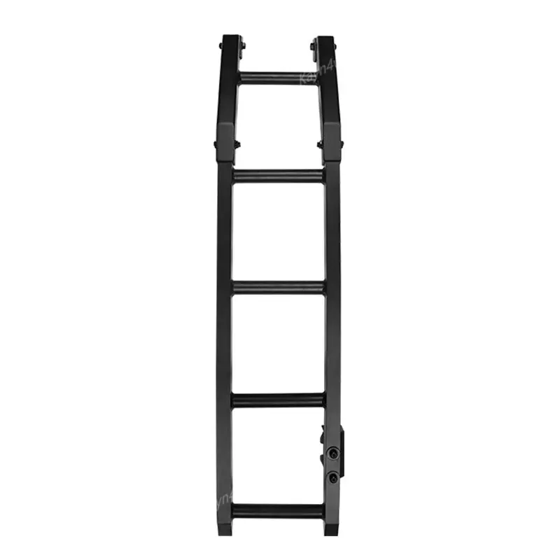 Off-Road 4x4 Accessories Aluminu Tailgate Climbing Ladder For SUZUKI Jimny JB64 JB74 Roof Climbing Expansion Luggage Rack Ladder