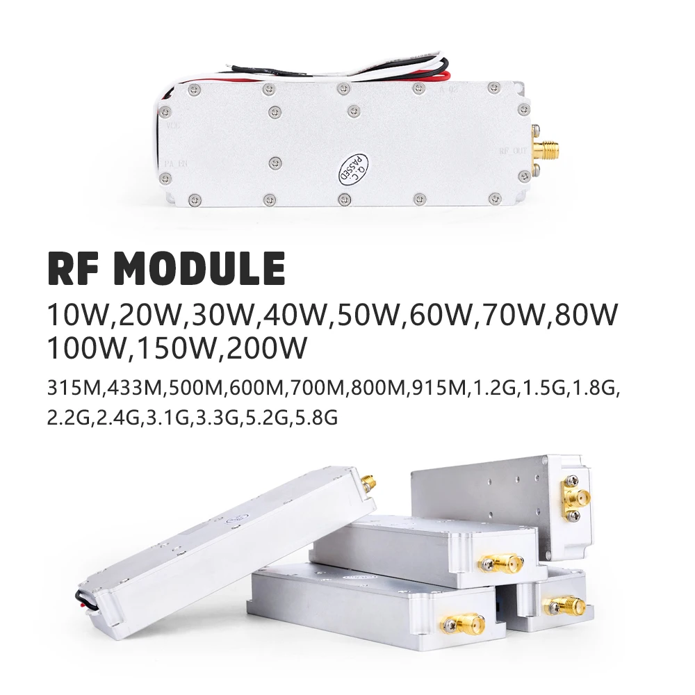 

10W 30W 50W 100Watt Noise module 30-50-70-100WATTS customize 47dbm 50dbm Customzie With Isolator