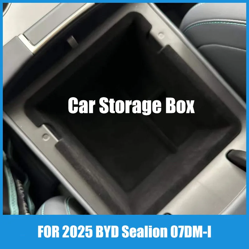 

Suitable for 2025 BYD Sealion 07DM-I low-profile armrest box storage box Sealion 07 automotive supplies