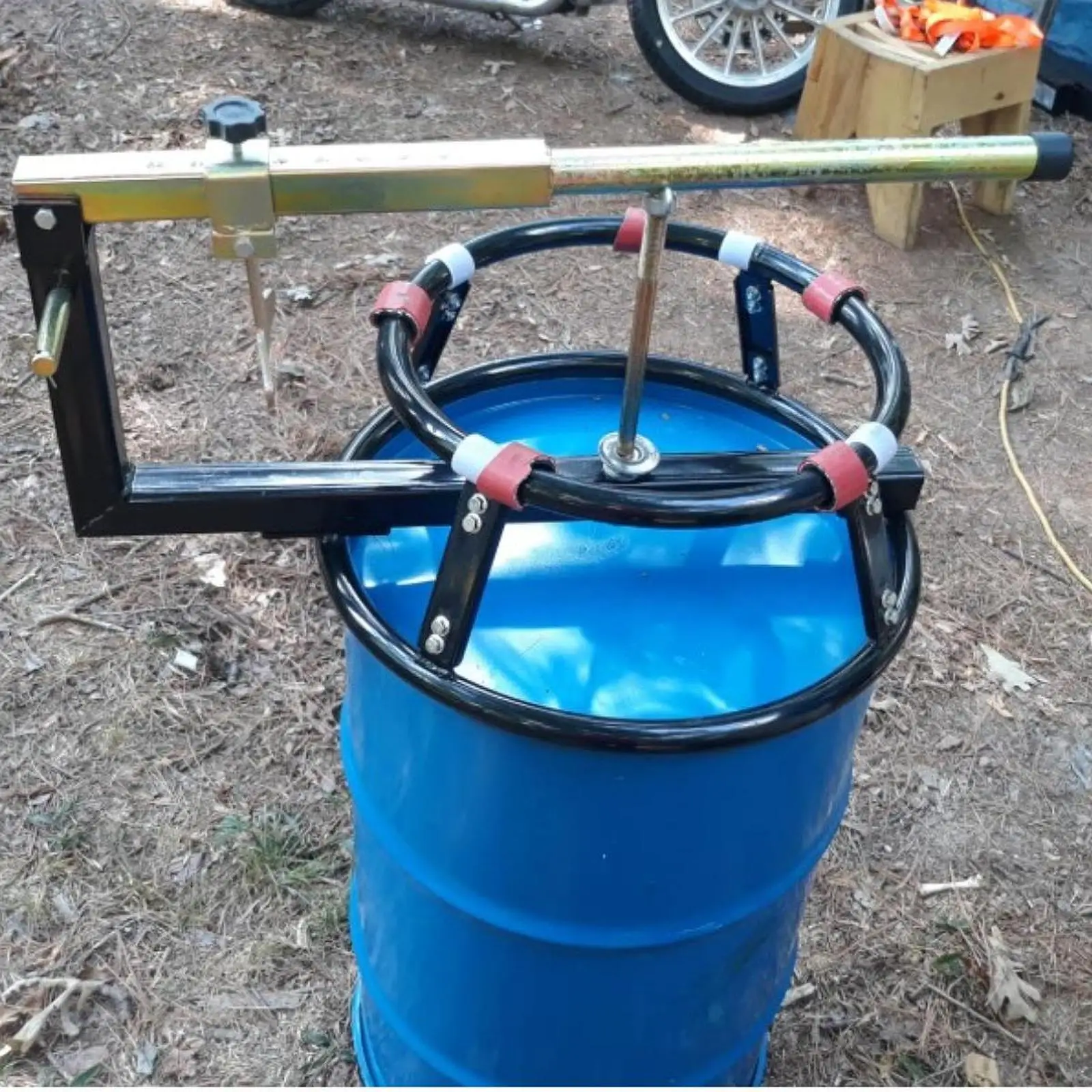 

Motorcycle Tire Change Stand, Tire Changer Repair Tool ,with Base ,Premium, Spare Parts Dirt Bike Changing Mount Bead Breaker