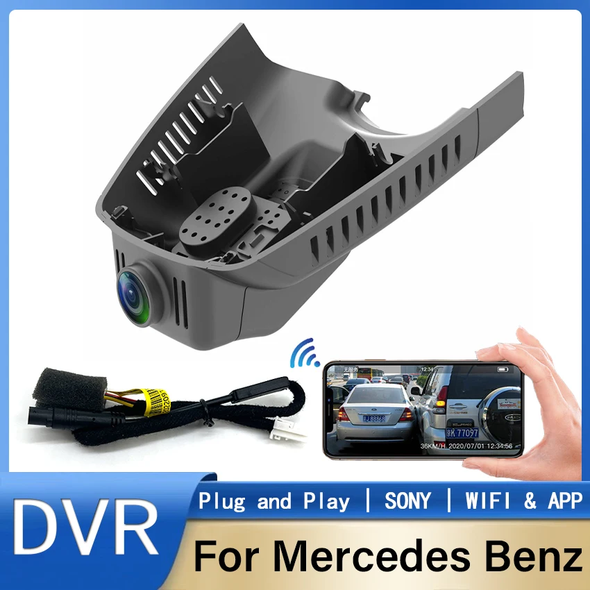 

Видеорегистратор для Mercedes-Benz GLK200 GLK250 GLK260 GLK350 GLK220 X204 2010-2014 HD 4K 2160P WiFi Автомобильный видеорегистратор Видеорегистратор Видеорегистратор с управлением через приложение