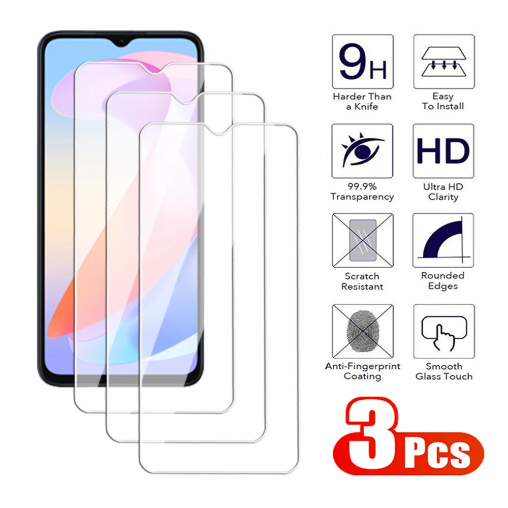 3Pcs Glass For Honor X6 X7 X8 X9 4G 5G 50 70 90 Lite Tempered Screen Protector for Honor 50 SE 80 GT X6a X7a X8a X8b glass Film