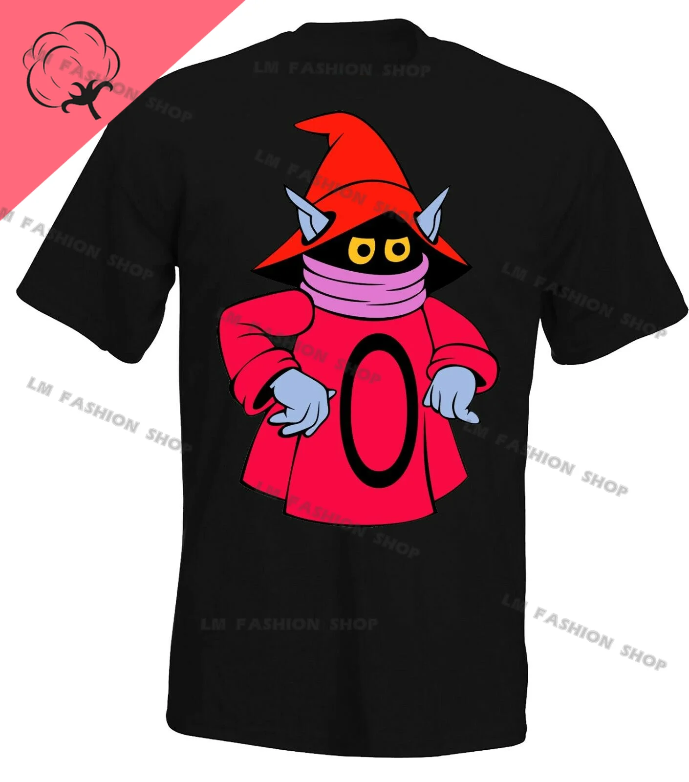 Camiseta con estampado de Orko para hombre y mujer, Camisa de algodón con diseño juvenil, diseño divertido de los maestros del universo MOTU