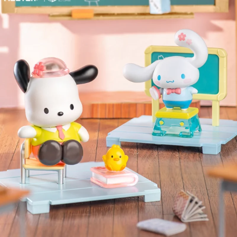 กล่องสุ่มฟิกเกอร์ Family Star Academy ของตกแต่งคอมพิวเตอร์ทำมือ ของสะสม ของขวัญวันเกิดสำหรับเด็กชายและเด็กหญิง