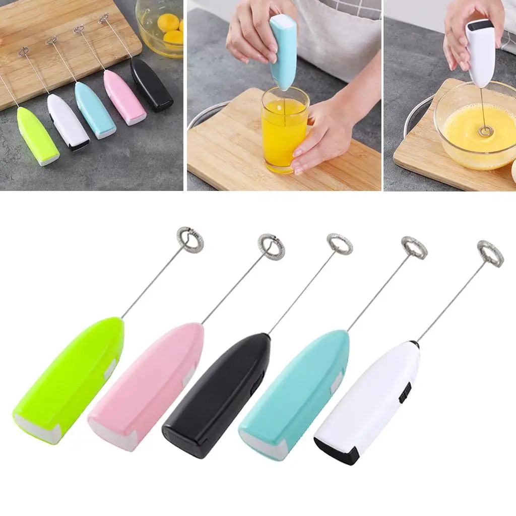 Batedor Handheld elétrico do ovo do aço inoxidável, misturador do leite, ferramentas da cozinha, 2-4 pacotes