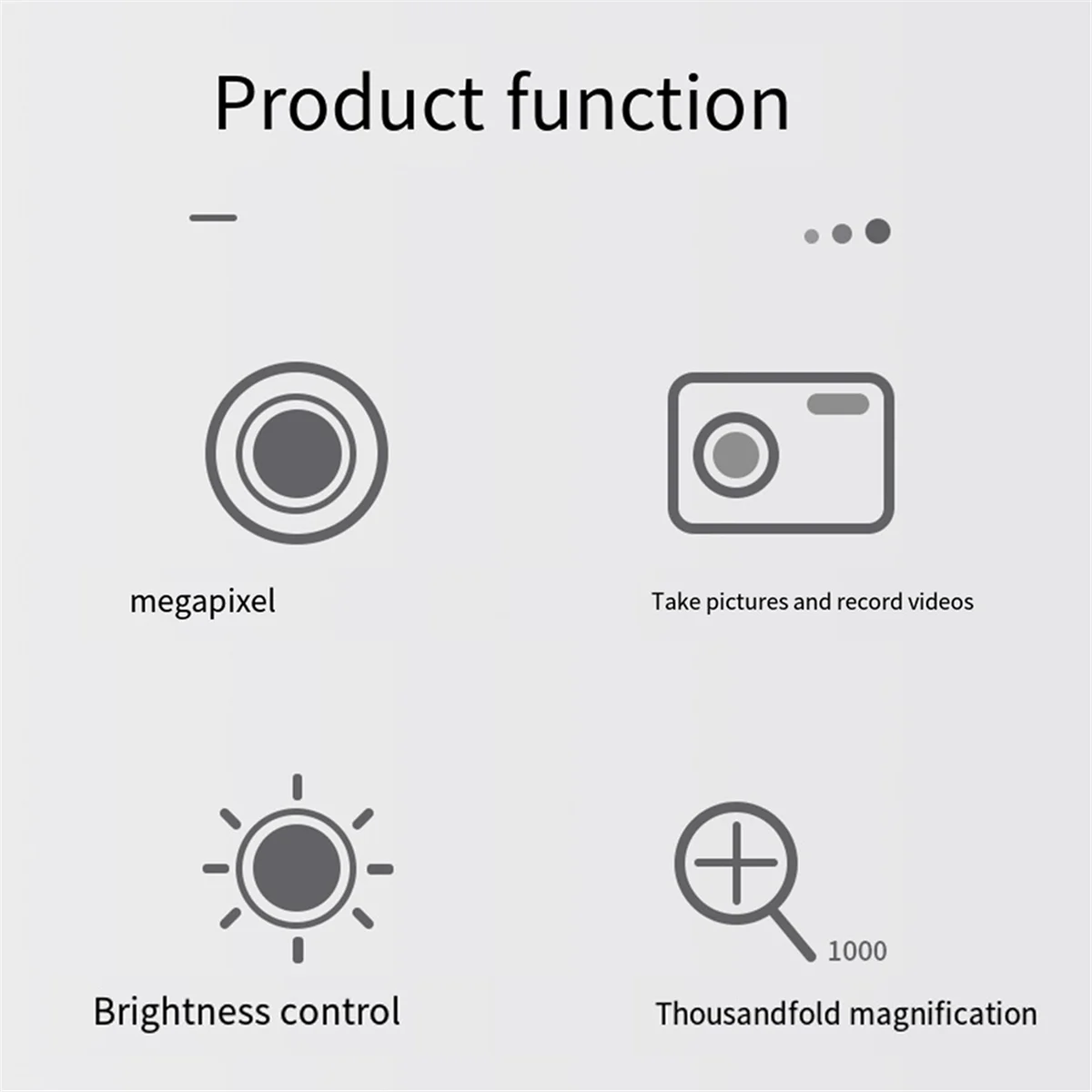 

Wireless Microscope,WiFi USB Digital Handheld Microscope, 50 to 1600x Wireless Magnification 8 LED with Metal Stand