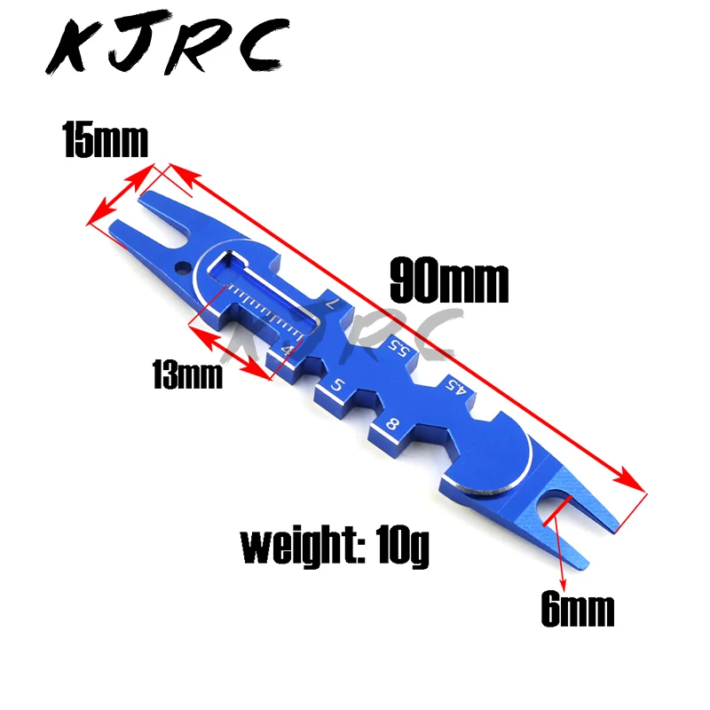 RC New Ball Head Removal Tool Multi-Purpose Repair Tool Multi-Purpose Wrench Universal for HSP HPI Tamiya 1/10 1/8 Repair Tool