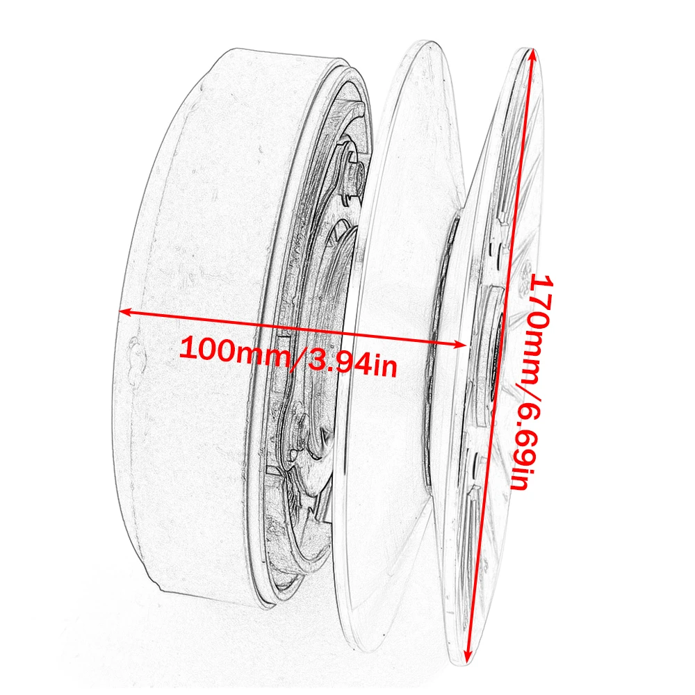 Motorcycle Bell Clutch Outer For TGB ATV BLADE 250 TARGET 325 AG-923507 923508 923531 Driven Pulley Ass'y