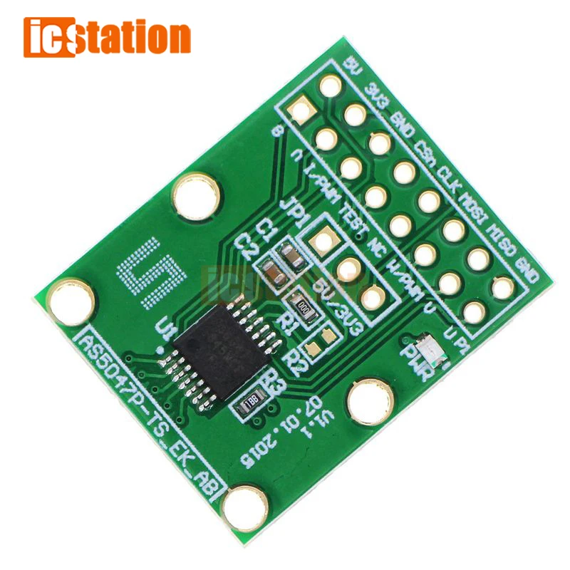 3.3V 5V AS5047P AS5047D Encoder SPI ABI พอร์ต Pulse Width Modulation แม่เหล็ก Encoder อะแดปเตอร์โมดูล