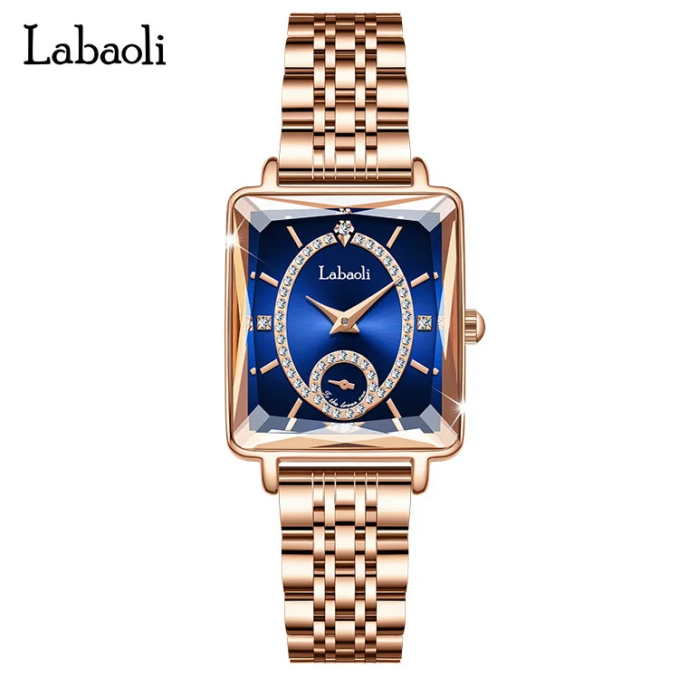 Women's luxury watches, light luxury women's watches, independent seconds dial, square women's watches, watch accessories